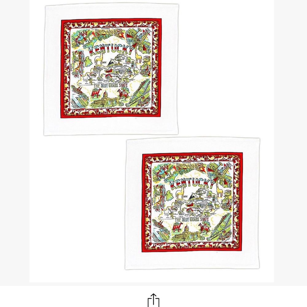 Vintage Kentucky Flour Sack Kitchen Towel - 2/Set - Picture 5 of 5